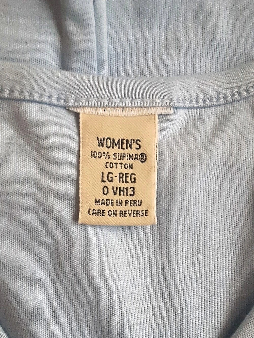 Pick 1: Women's Supima Cotton Tee, Long-Sleeve V-neck - Picture 9 of 16